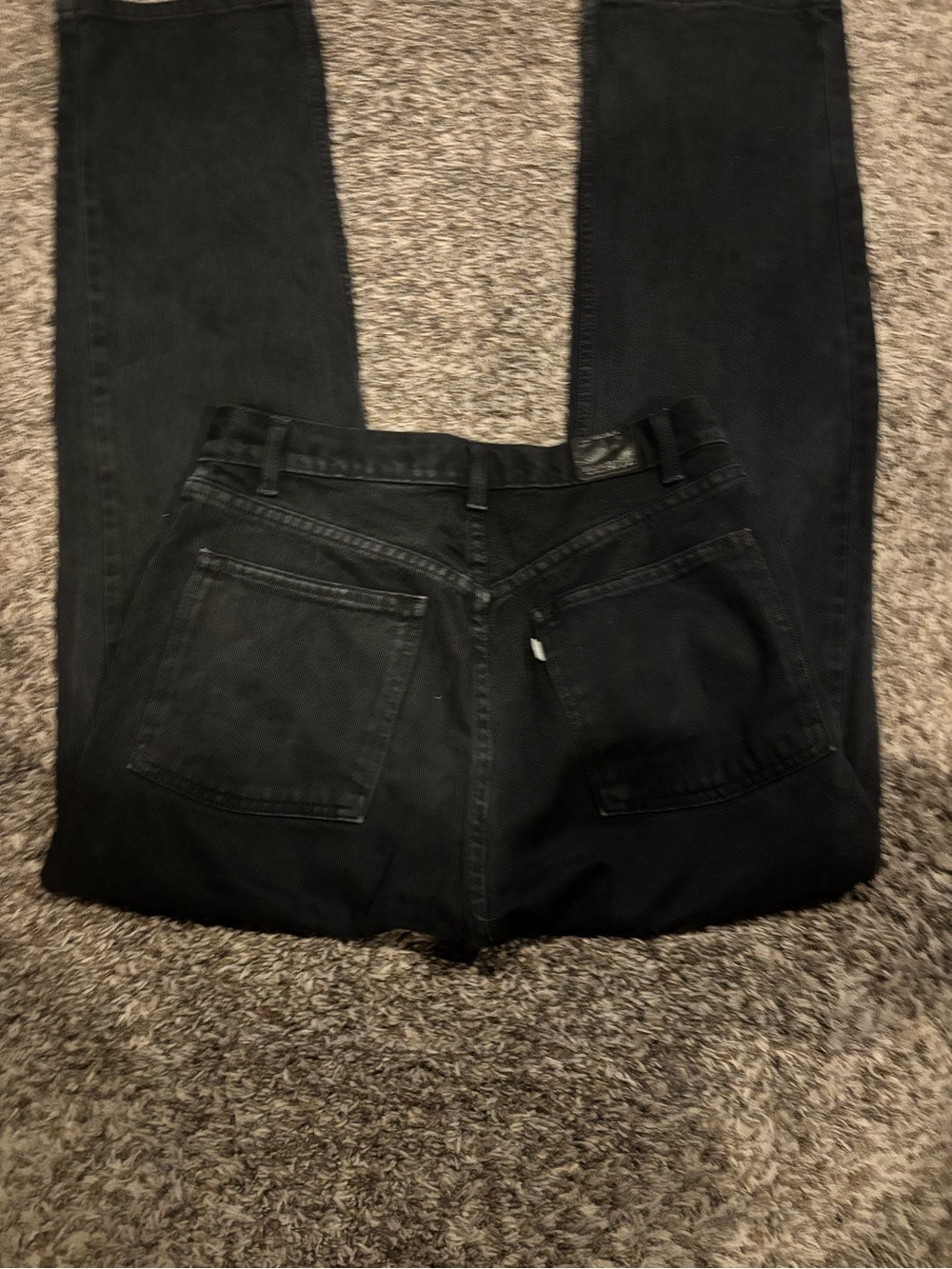 Men's Silver Tab by Levi’s Black Loose Fit Jeans